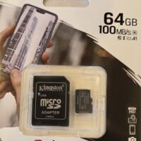 64GB Kingston canvas select plus micro SDXC class 10 UHS minniskort